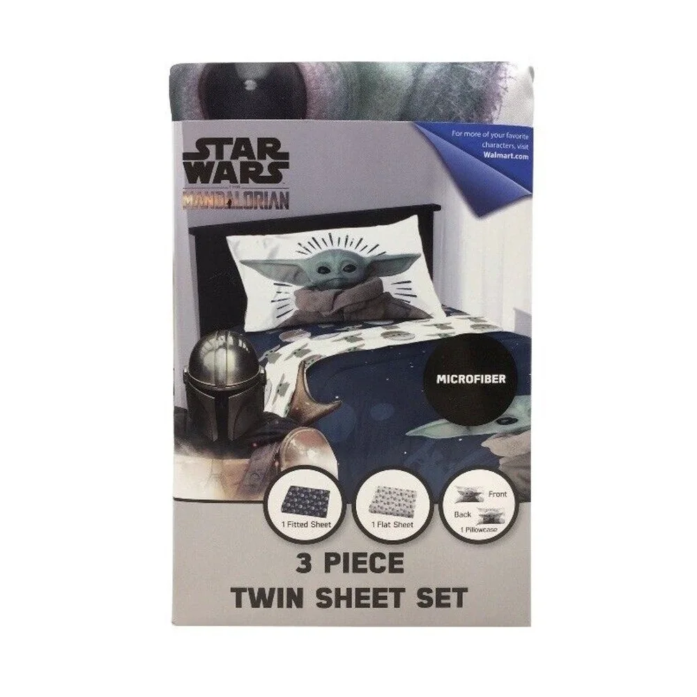 Mandalorian‎ Baby Yoda Comforter & Sheet Sets 6 Piece Full Kids Teens Youth NEW
